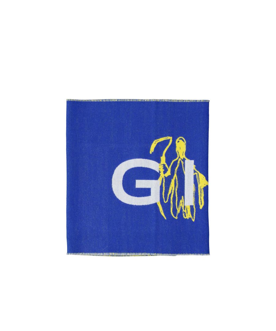 - Composition: 84% wool, 8% virgin wool, 8% silk - Fringed trim - Size: 180 x 35 cm - Made in ItalyB  - MPN GV3518 J4745_001 - Gender: MEN - Code: ACC GV 1 SV 02 O57 S3 T