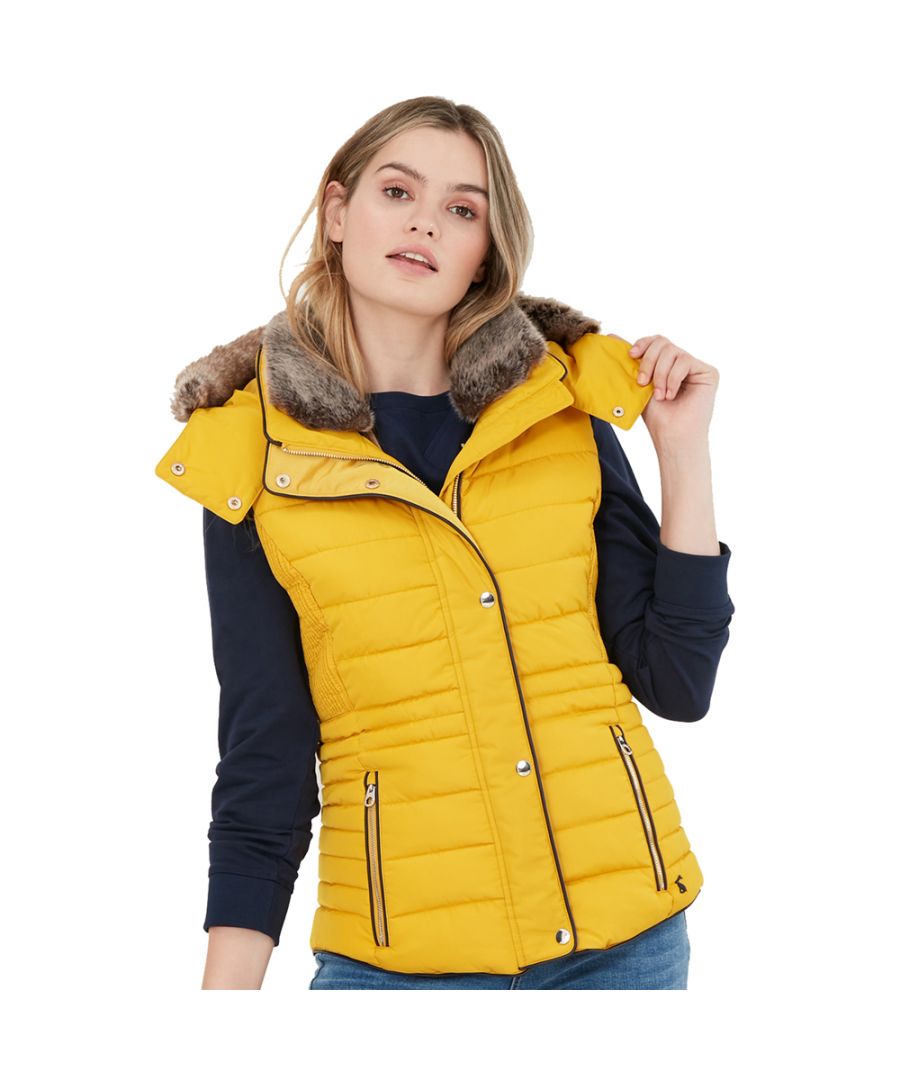 Joules Womens Corsham Hooded Gilet Body 
