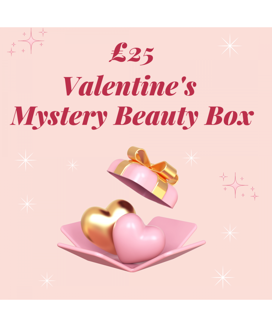 VALENTINES DAY EDITION £25 MYSTERY BOX - WORTH £50. Includes a mix of beauty products from different brands from makeup, skin care, sun care, nail products, hair care and fragrance such as Bare Minerals, Burberry, Covergirl, Doll Beauty, Inglot, MAC, Elemis, Nails Inc, OPI, Ted Baker, Wella and much more!  All boxes will contain an Iconic London brush with an RRP. of £33, they do not come in their official retail packaging however, all brushes are sent in plastic pouches to maintain hygiene standards. Please note these are not gift wrapped.