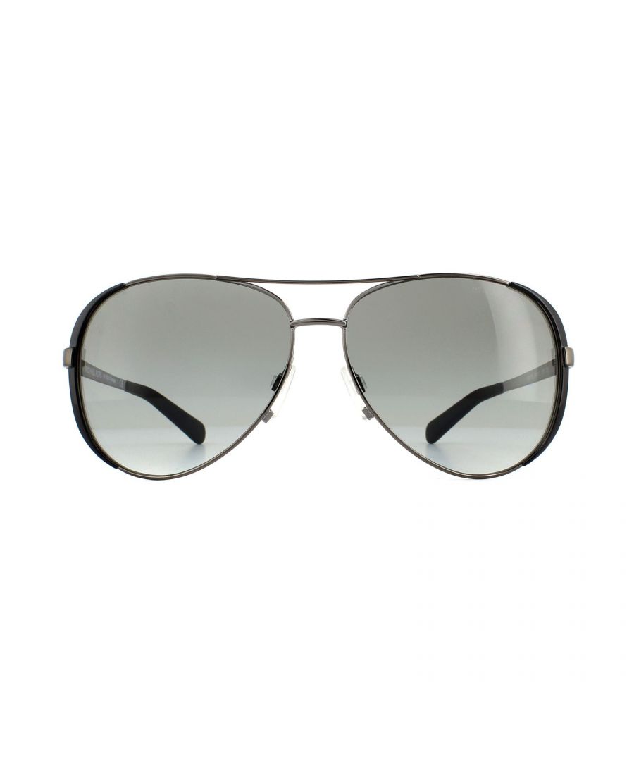 Michael Kors Sunglasses Chelsea 5004 101311 Gunmetal Black Grey Gradient
