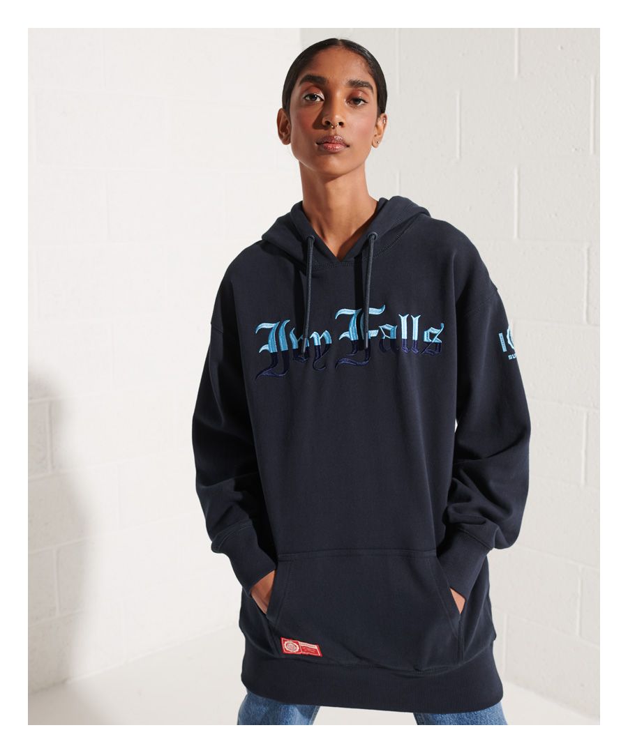 SUPERDRY College Graphic Oversized ...