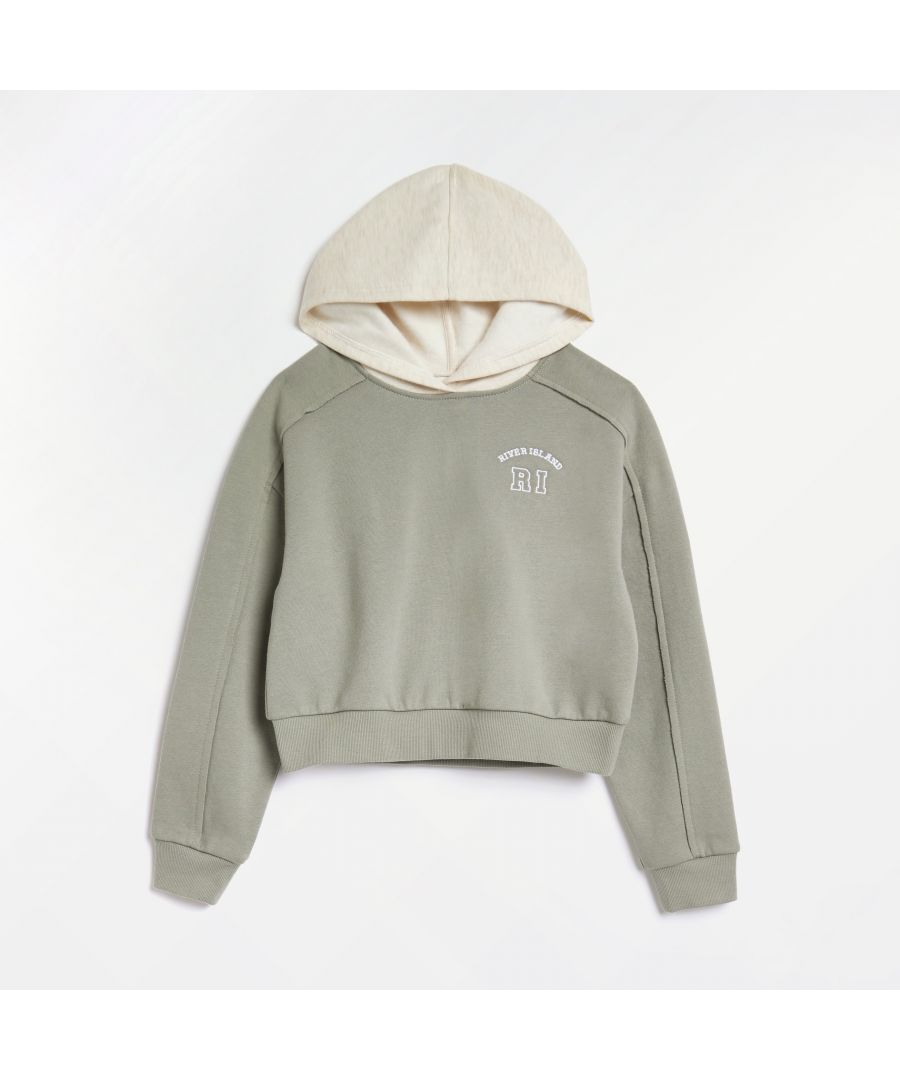 > Brand: River Island> Department: Unisex Kids> Material: Cotton Blend> Material Composition: 84% Cotton 16% Polyester> Type: Hoodie> Style: Pullover> Pattern: No Pattern> Size Type: Regular> Fit: Regular> Closure: Pullover> Sleeve Length: Long Sleeve> Season: AW21> Occasion: Casual