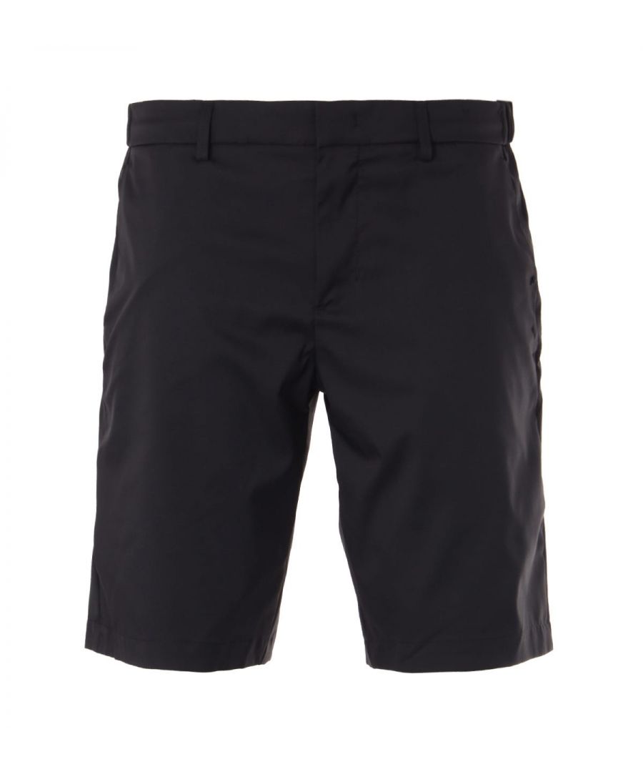 Functional and stylish, these sporty slim fit shorts from BOSS Athleisure are crafted from a stretch twill fabric with a  water repellent finish. Featuring a partially elasticated belt looped waist, zip fly fastening, twin side slip pockets and rear zip pockets. Finished with subtle BOSS branding for a signature touch. Slim Fit, Water Repellent Stretch Twill, Partially Elasticated Belt Looped Waist , Zip Fly Fastening with Single Button, Twin Side Slip Pockets, Rear Zip Pockets, BOSS Branding. Style & Fit: Regular Fit, Fits True to Size. Composition & Care: 100% Polyester, Machine Wash .