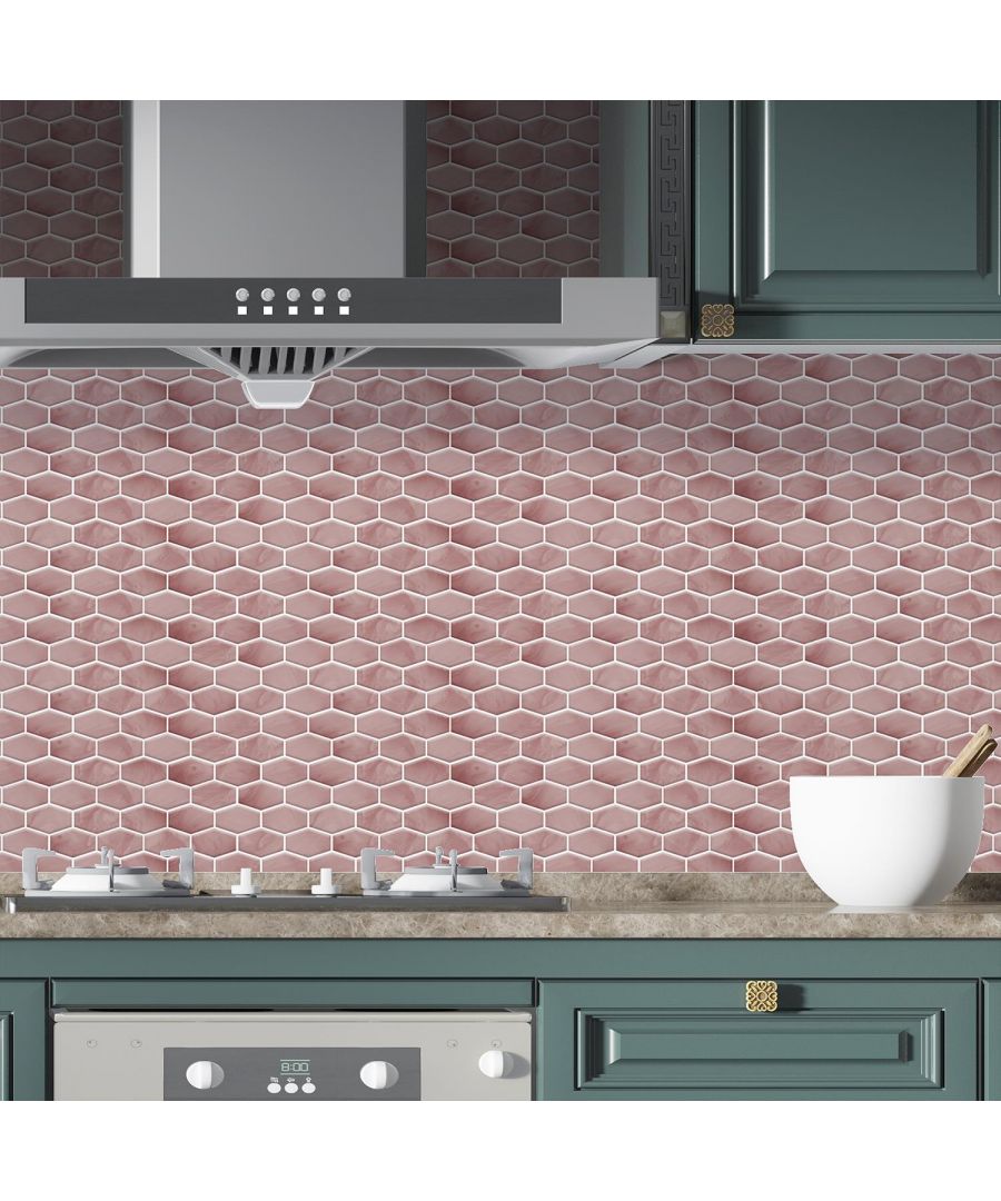 - Try our shimmering tile designs for interior spaces that will give your home a whole new look, within minutes!\n- To apply, just peel and stick onto any clean, flat surfaces like wall, furniture or as window screen, and you are good to go! Easy to install and to remove without leaving a trace.\n- Can be easily trimmed / cut to fit.\n- Package Contains: 12 pieces of stickers 28.5 x 14 cm or 11.2 x 5.5 inches. Coverage area: 0.48 square meters.