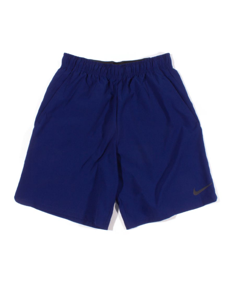 The Nike Flex Shorts are made for motion with 2-way stretch fabric so you can exercise without restrictions. Sweat-wicking technology kicks in when your workout heats up.\n\nFestival picks\n\nSize guide: (inches)\n\n \tSmall: 29-32