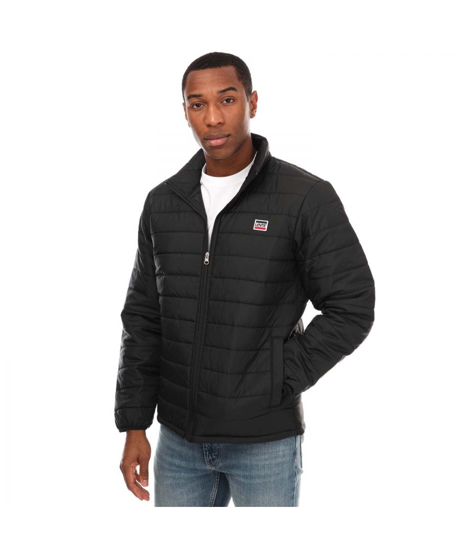 Levi's Mens Levis Richmond Packable Jacket in Black - Size 2XL