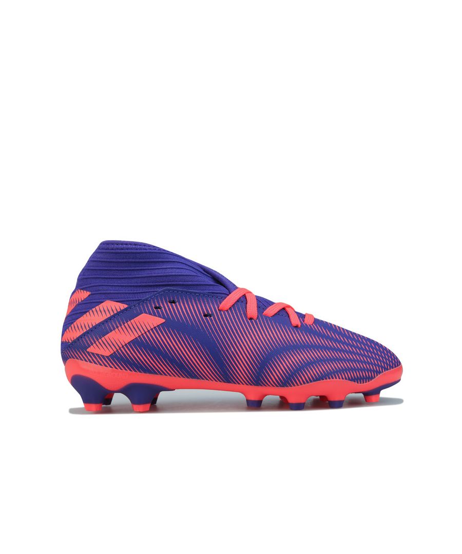 purple nemeziz football boots