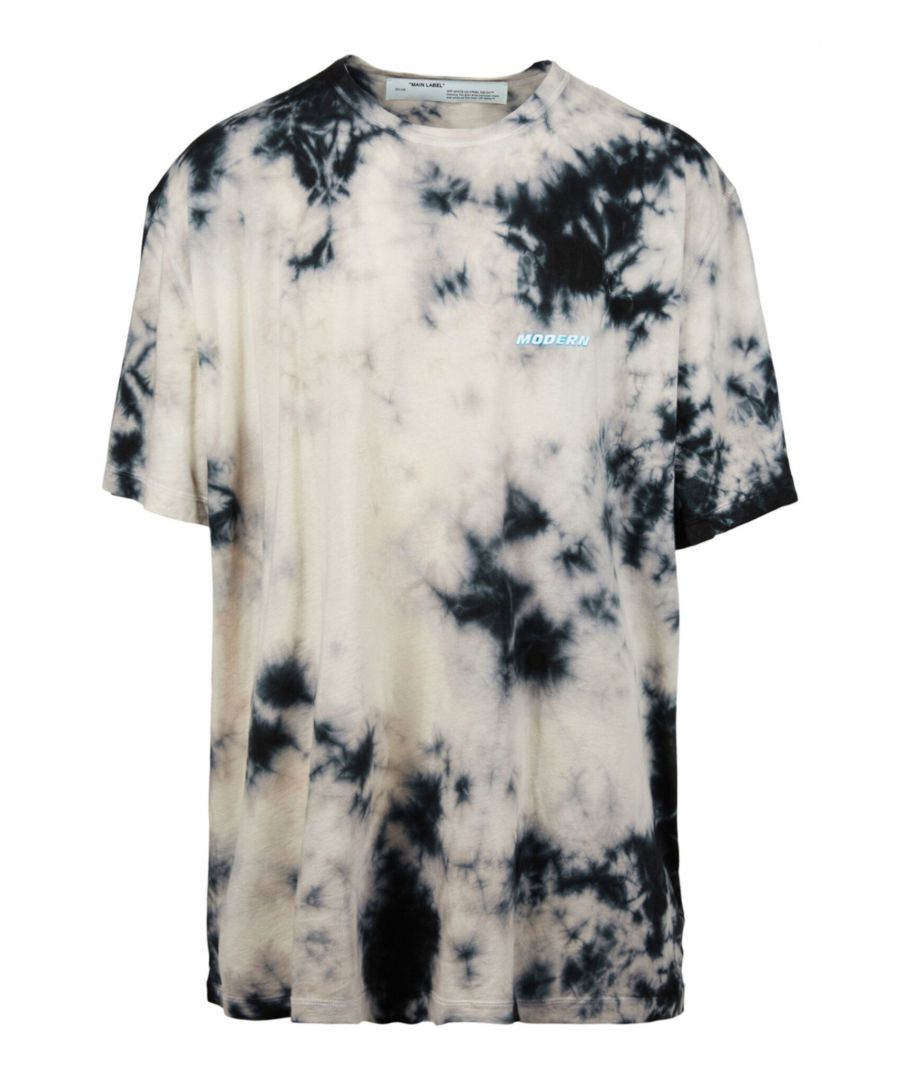 Pulls over; 100% Cotton; Short sleeves, crew neckline, relaxed fit; Tie-dye finished print; ;  \n Product Id: 93463 \n Original Price: EUR 543