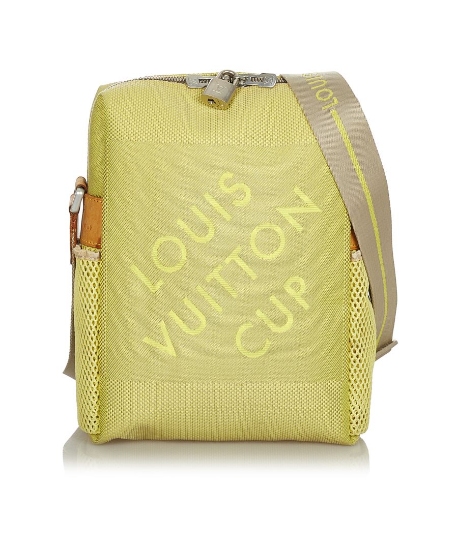 Image for Vintage Louis Vuitton LV Cup Weatherly Crossbody Bag Green