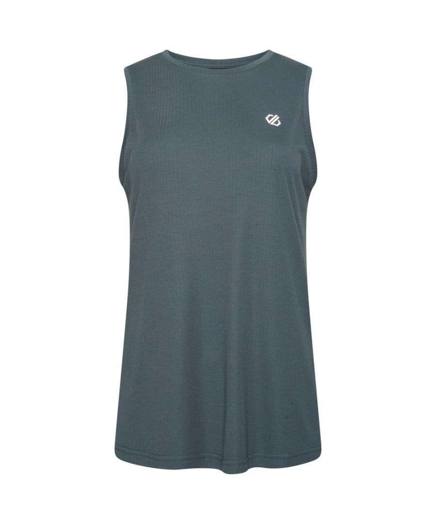 Material: Polyester. Fabric: Jersey, Ribbed. Design: Logo. Neckline: Round Neck. Hem: Shaped. Sleeve-Type: Sleeveless. Fabric Technology: Anti-Bacterial, Lightweight, Moisture Wicking, Odour Control, Q-Wic Plus.