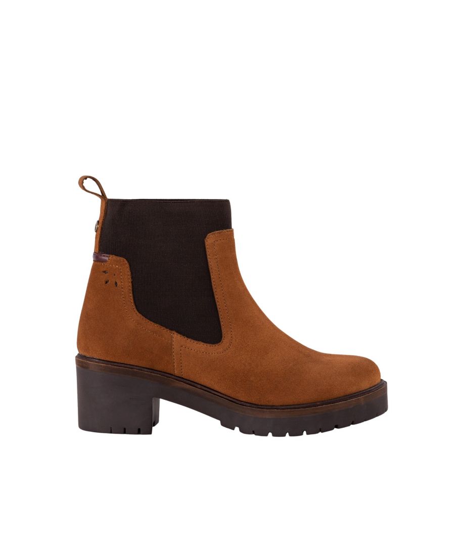 Image for LADIES BECKY TAN SUEDE CHELSEA BOOT