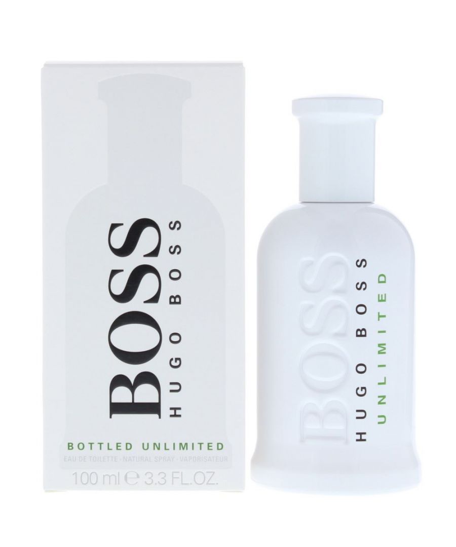 Boss Bottled Unlimited by Hugo Boss is an aromatic fougere fragrance for men. Top notes mint violet leaf grapefruit. Middle notes pineapple cinnamon rose. Base notes labdanum sandalwood white musk. Boss Bottled Unlimited was launched in 2014.