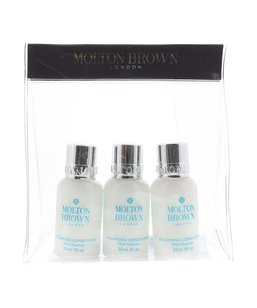 Image for Molton Brown Kumudu 3 Piece Gift Set: 3 x Conditioner 30ml