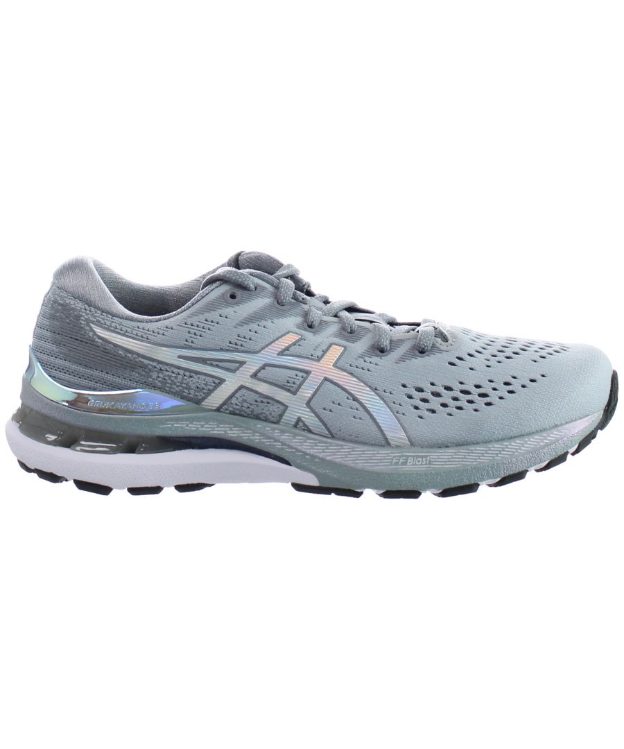 Asics Gel-Kayano 28 Platinum Grey Mens Running Trainers - Size UK 5.5