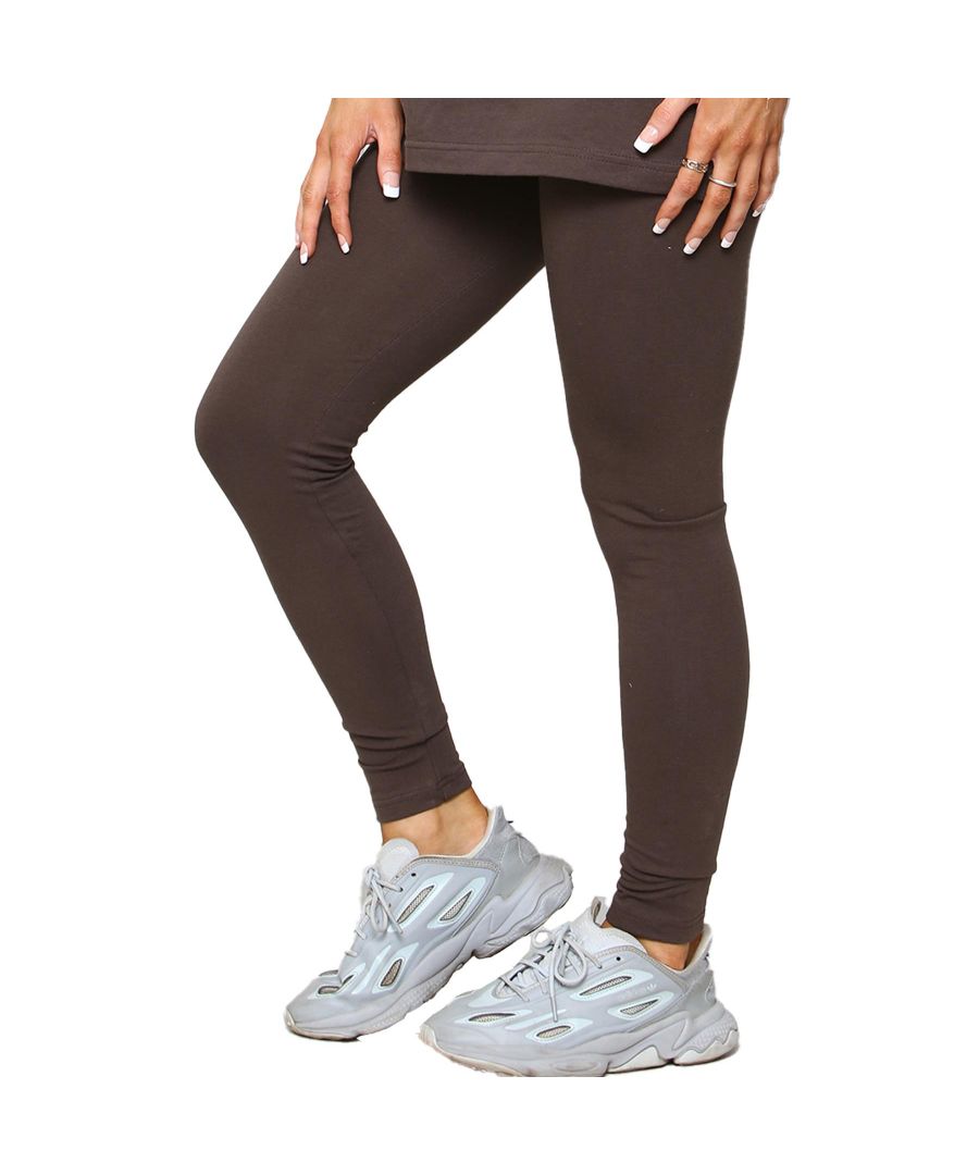 Kruze Women’s Basic Stretch Leggings. Crafted with Premium Stretch Material for Comfort and Style. Soft Comfortable Fit and Elasticated Waist. Suitable for Casual Wear.