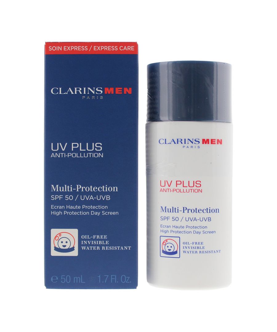 Image for Clarins Men UV Plus Anti Pollution Multi-Protection Day Cream 50ml