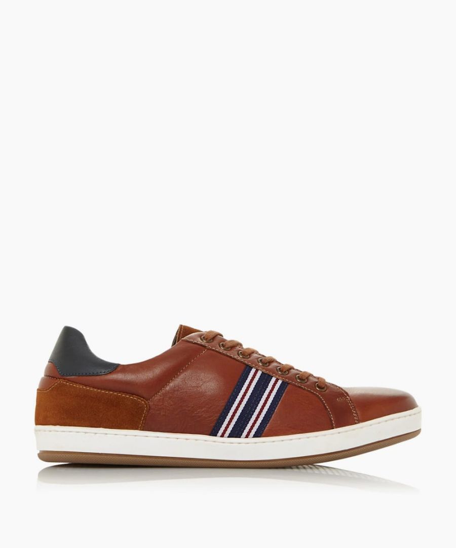 Image for Dune Mens TOMMY Stripe Trainers