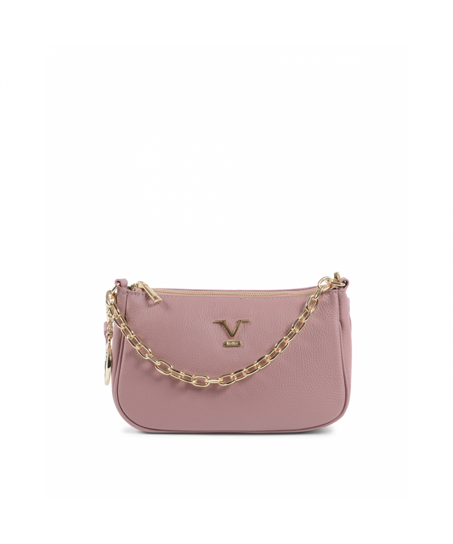 By: 19V69 Italia- Details: VE1735-G DOLLARO ROSA ANTICO- Color: Pink - Composition: 100% LEATHER - Measures: 26X16X10 cm - Made: ITALY - Season: All Seasons