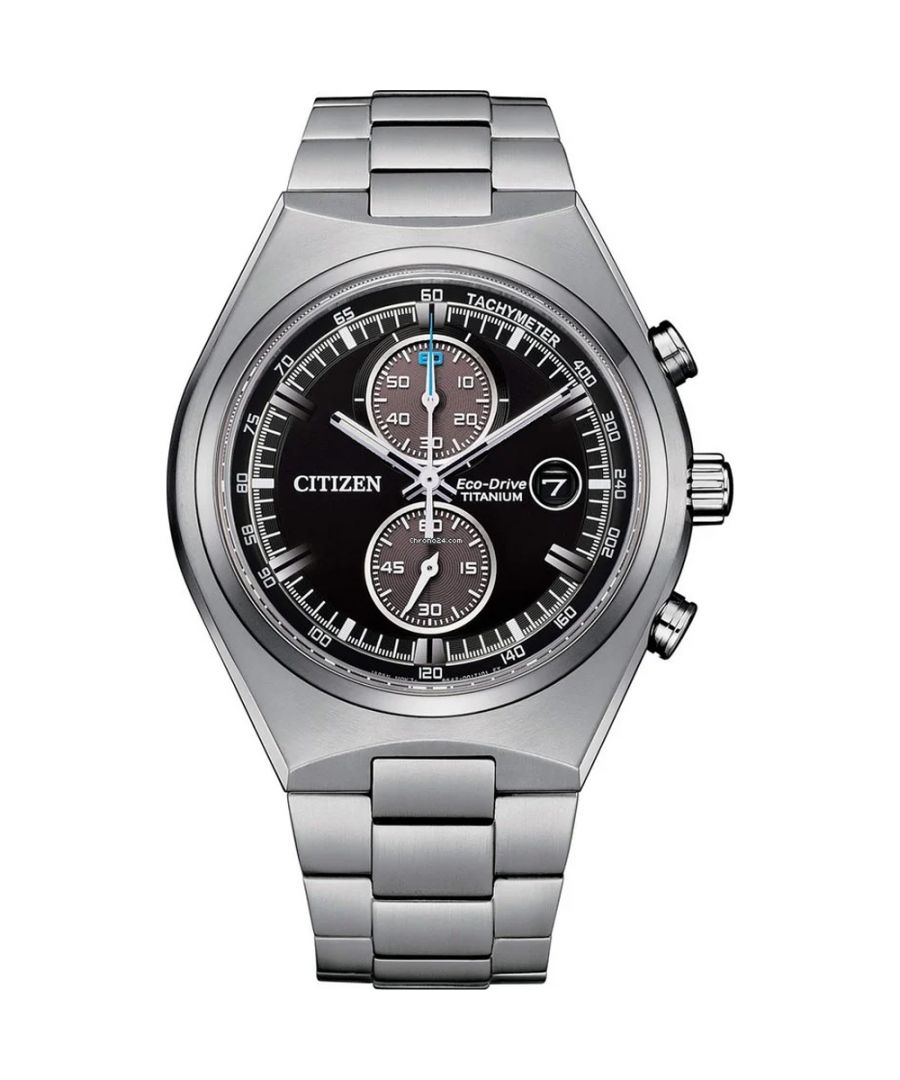 Citizen Mens Silver Watch CA7090-87E Titanium - One Size