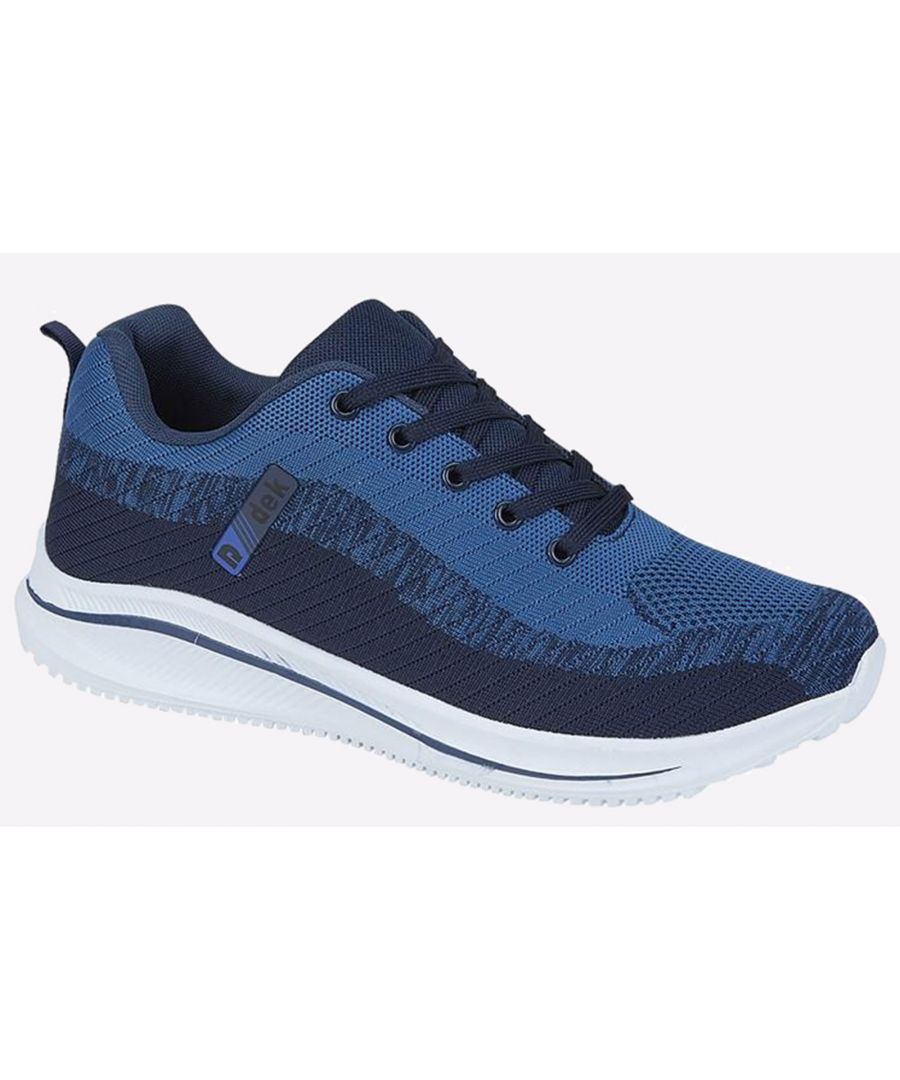 Dek Astra MEMORY FOAM Mens - Blue - Size UK 9