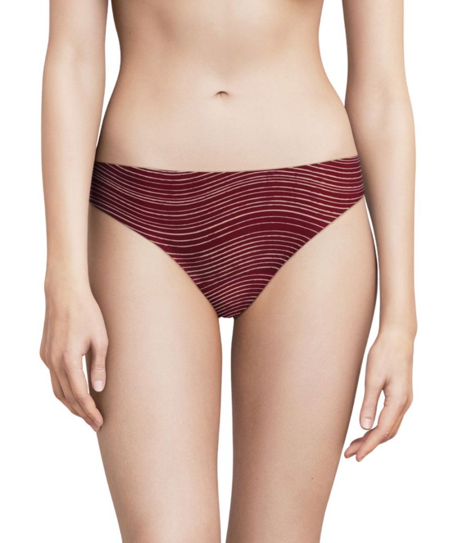 Chantelle SoftStretch String Thong. One size. With a second-skin effect, lined gusset and seam-free leg/waist. Product is made of Nylon, Elastane, Cotton and is recommended hand-wash only.