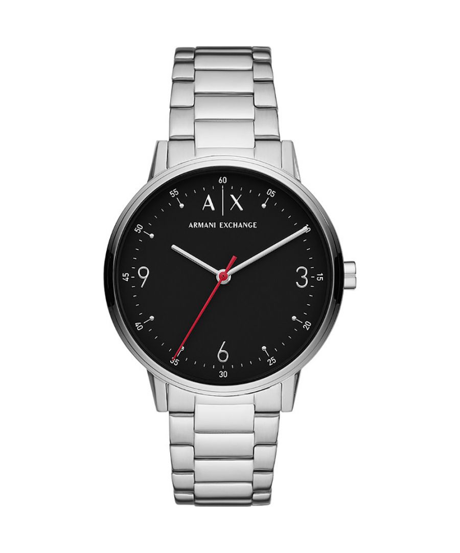 Armani Exchange Cayde Mens Silver Watch AX2737 Stainless Steel - One Size
