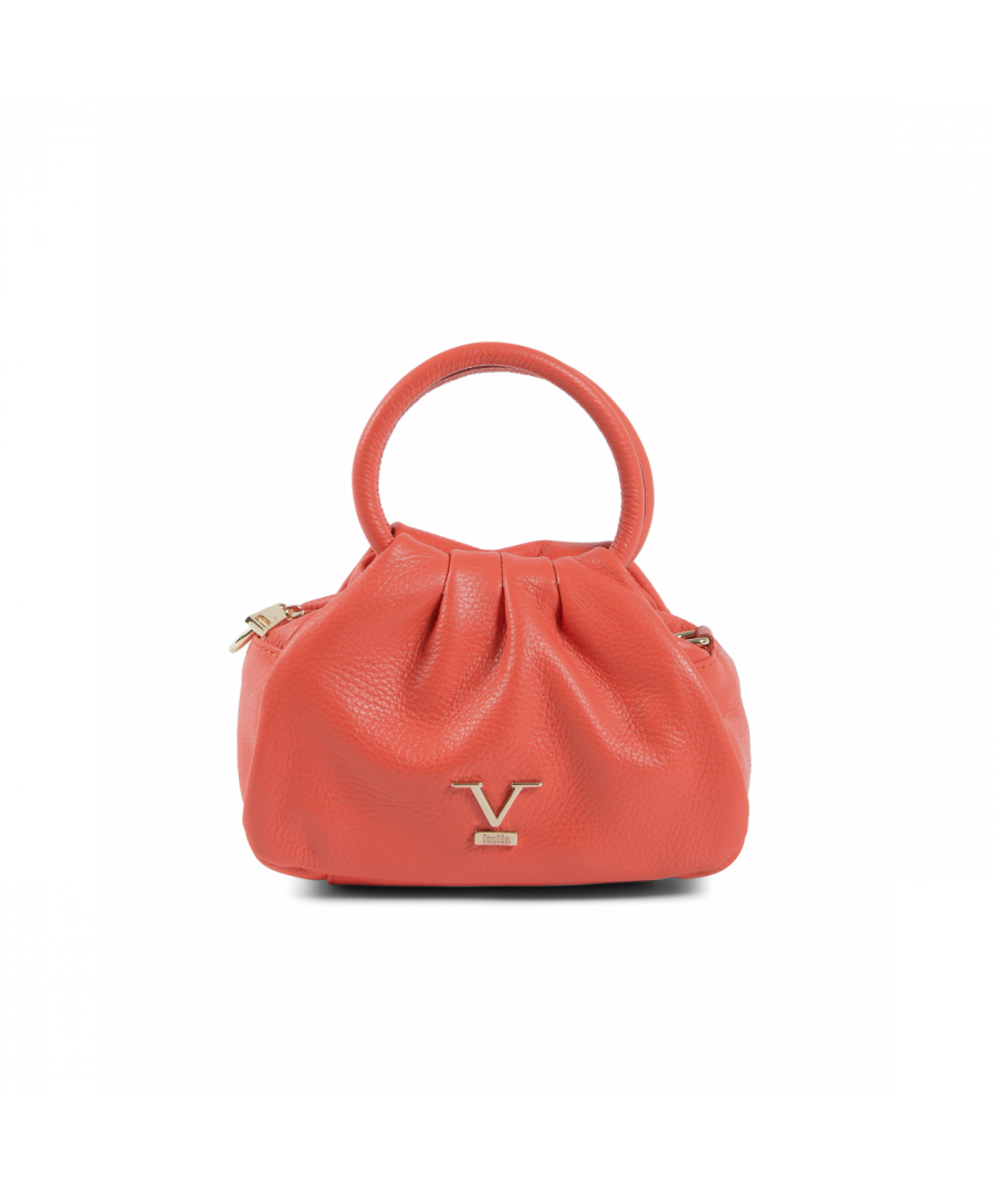 By: 19V69 Italia- Details: 10311 DOLLARO CORALLO- Color: Coral - Composition: 100% LEATHER - Measures: 23x15x11 cm - Made: ITALY - Season: All Seasons
