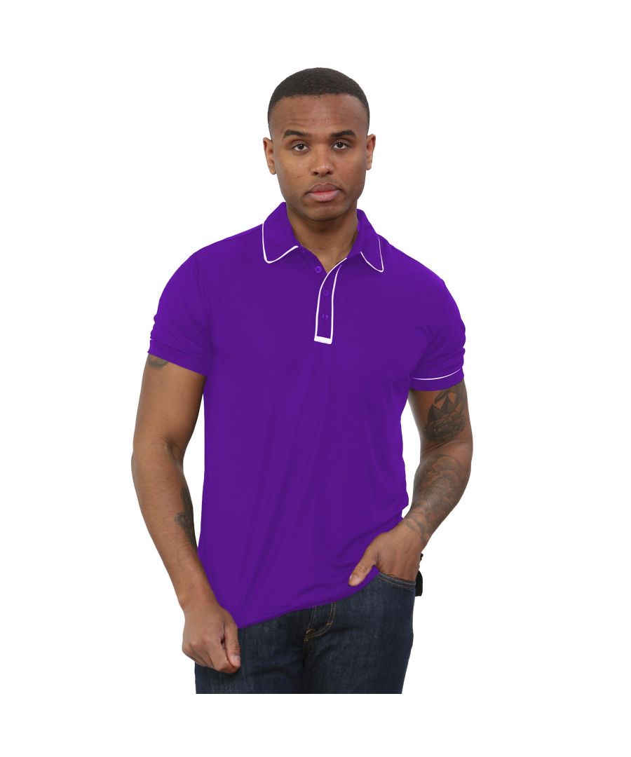 These Original Mens Casual Polyester Active Mesh Short Sleeve Kruze Polo Shirts Feature Moisture Wicking Technology, a Ribbed Collar,  Sleeve Cuffs and a Three Button Placket Crafted With 100% Polyester. The Moisture Wicking Technology not only is Limited to Breathability and Evaporation, it also allows UPF Protection and Antimicrobial to prevent Odour.