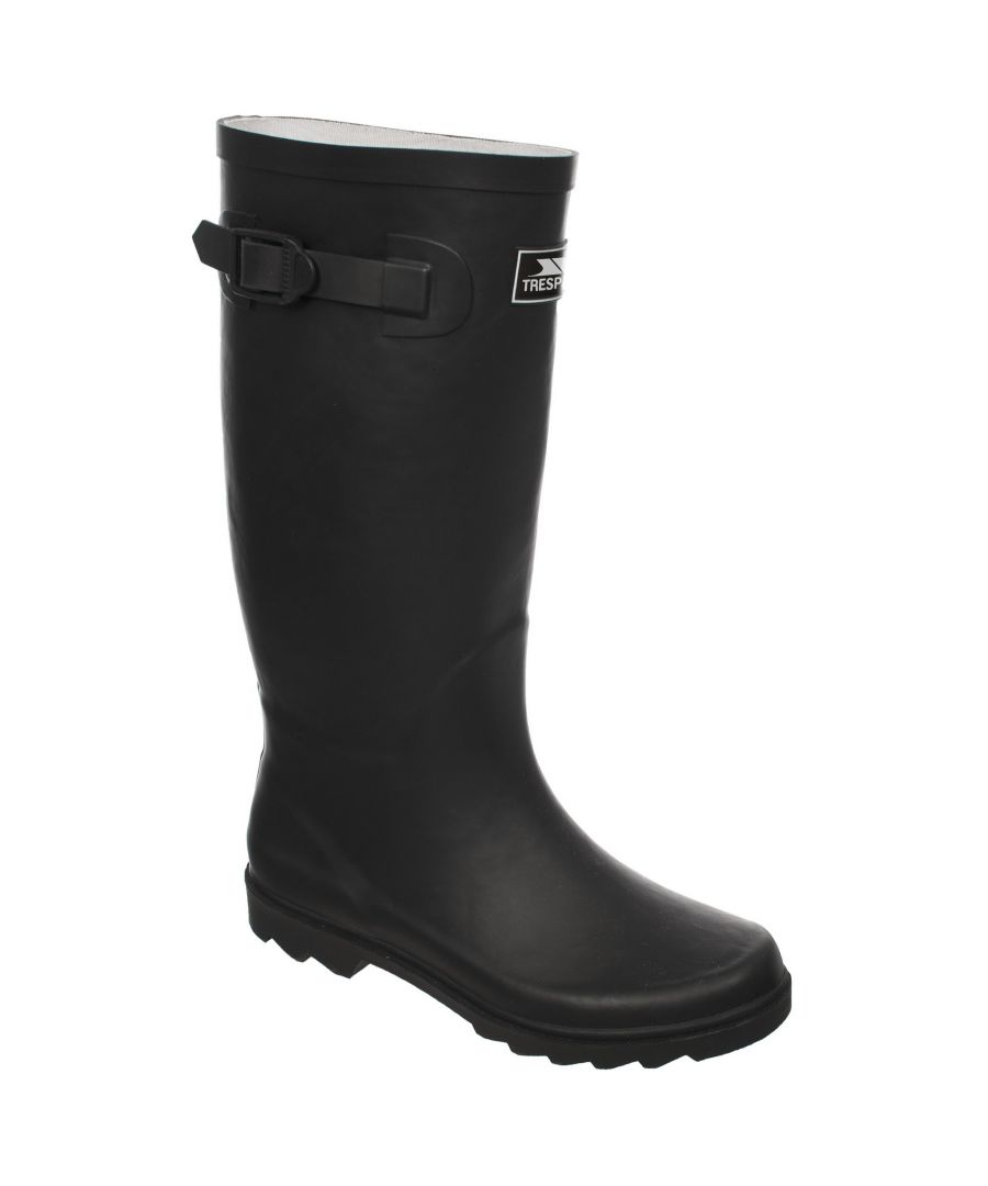 Image for Trespass Recon X Mens Waterproof Rubber Wellington Boots (Black)