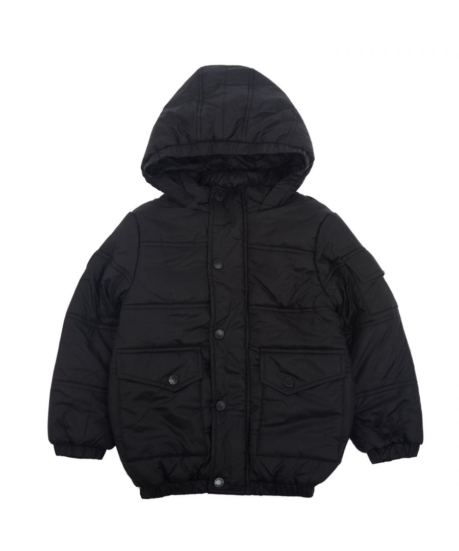 Image for Firetrap Boys Puffer 4 Pockets Jacket Top