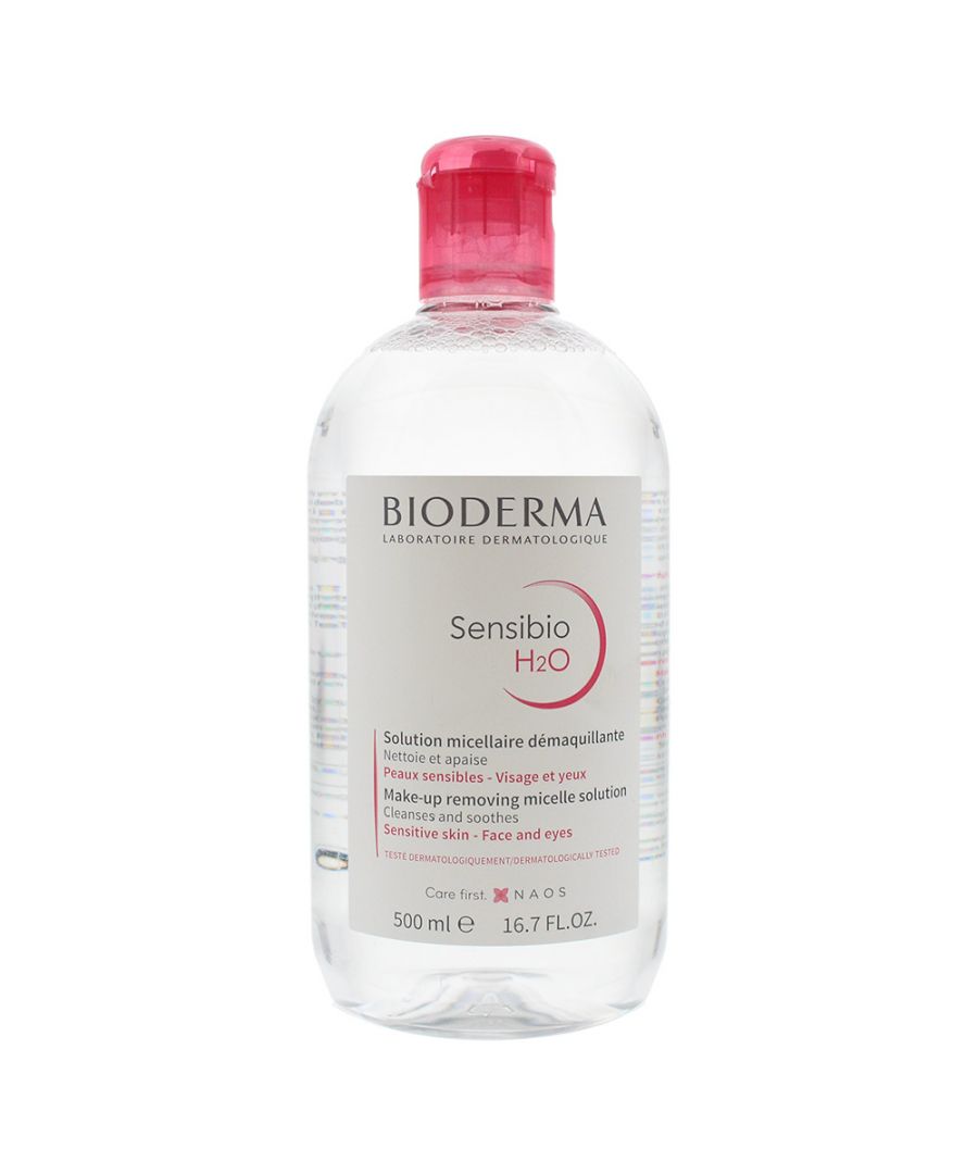 A dermatological micellar water for sensitive skin that cleanses, removes make-up, soothes and preserves the skin's natural balance.
