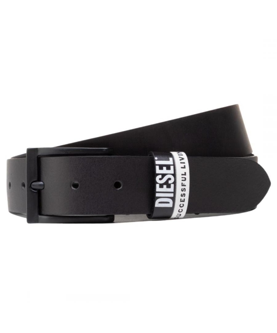 Image for Diesel B-ELEN Black Leather Belt