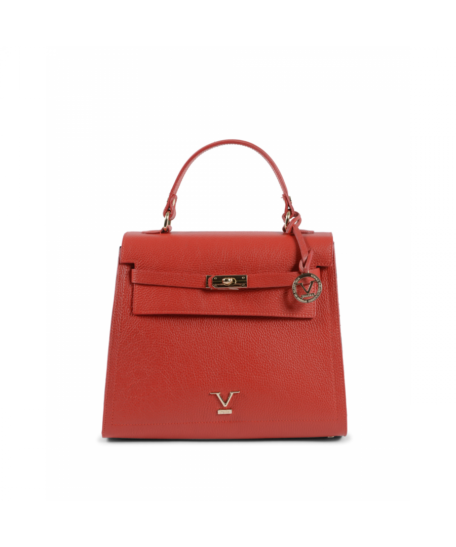 By: 19V69 Italia- Details: BG12010 DOLLARO ROSSO- Color: Red - Composition: 100% LEATHER - Measures: 32x15x26 cm - Made: ITALY - Season: All Seasons