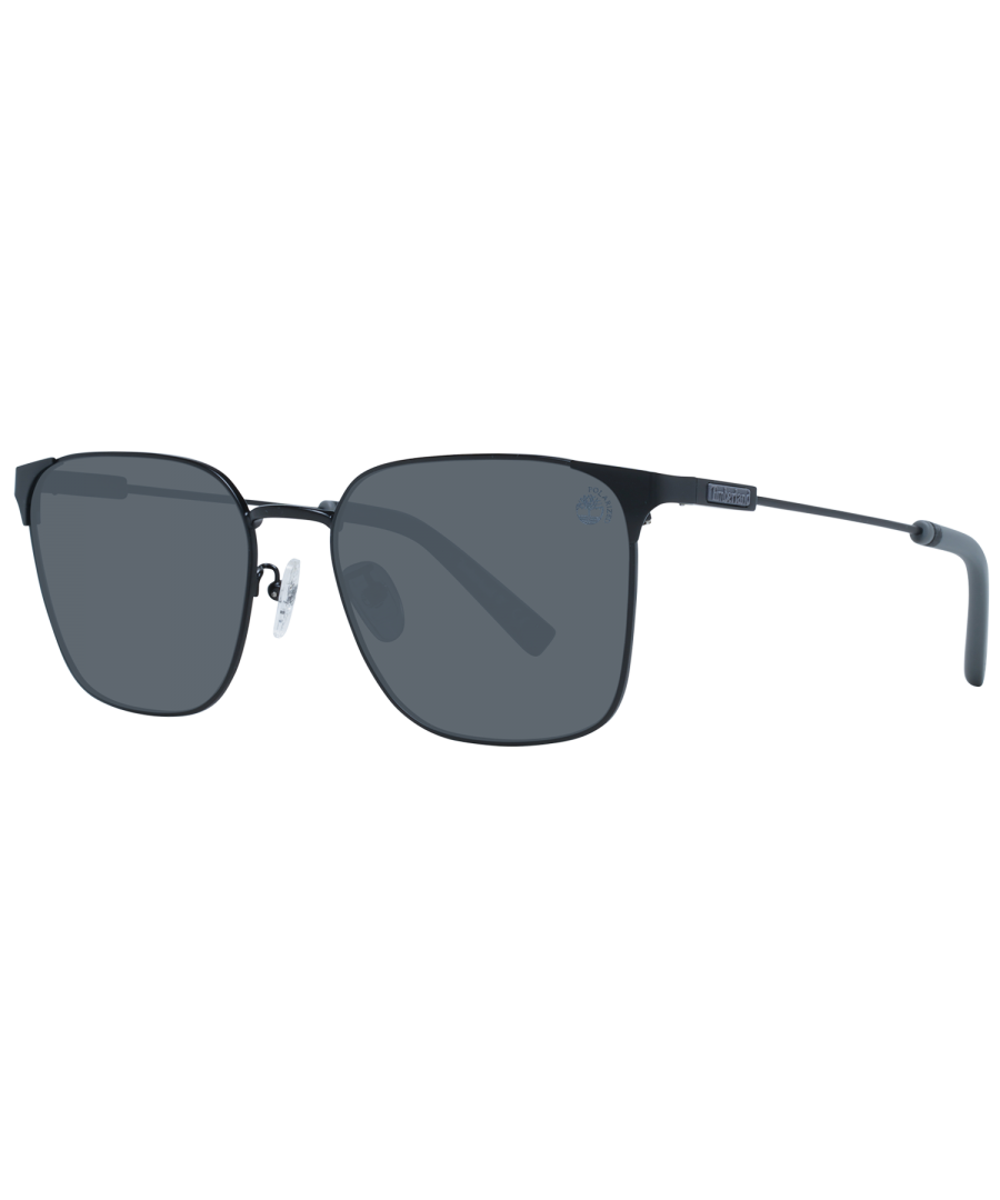 Timberland Sunglasses TB9275-D 02D 58\nExtras: Geen extra's\nFrame kleur: Zwart\nFrame materiaal: Metaal\nGlas kleur: Grijs\nGlas materiaal: Kunststof\nCategorie filteren: 3\nStijl: Vierkant\nGlas-Effect: gepolariseerd\nbescherming: 100% UVA & UVB\nGlas breedte: 58\nGlas hoogte: 45\nWeb breedte: 18\nTempel Lengte: 145\nVeer Scharnier: Nee\nLeveringsomvang: Etui\nFrame Stijl: Full-Rim
