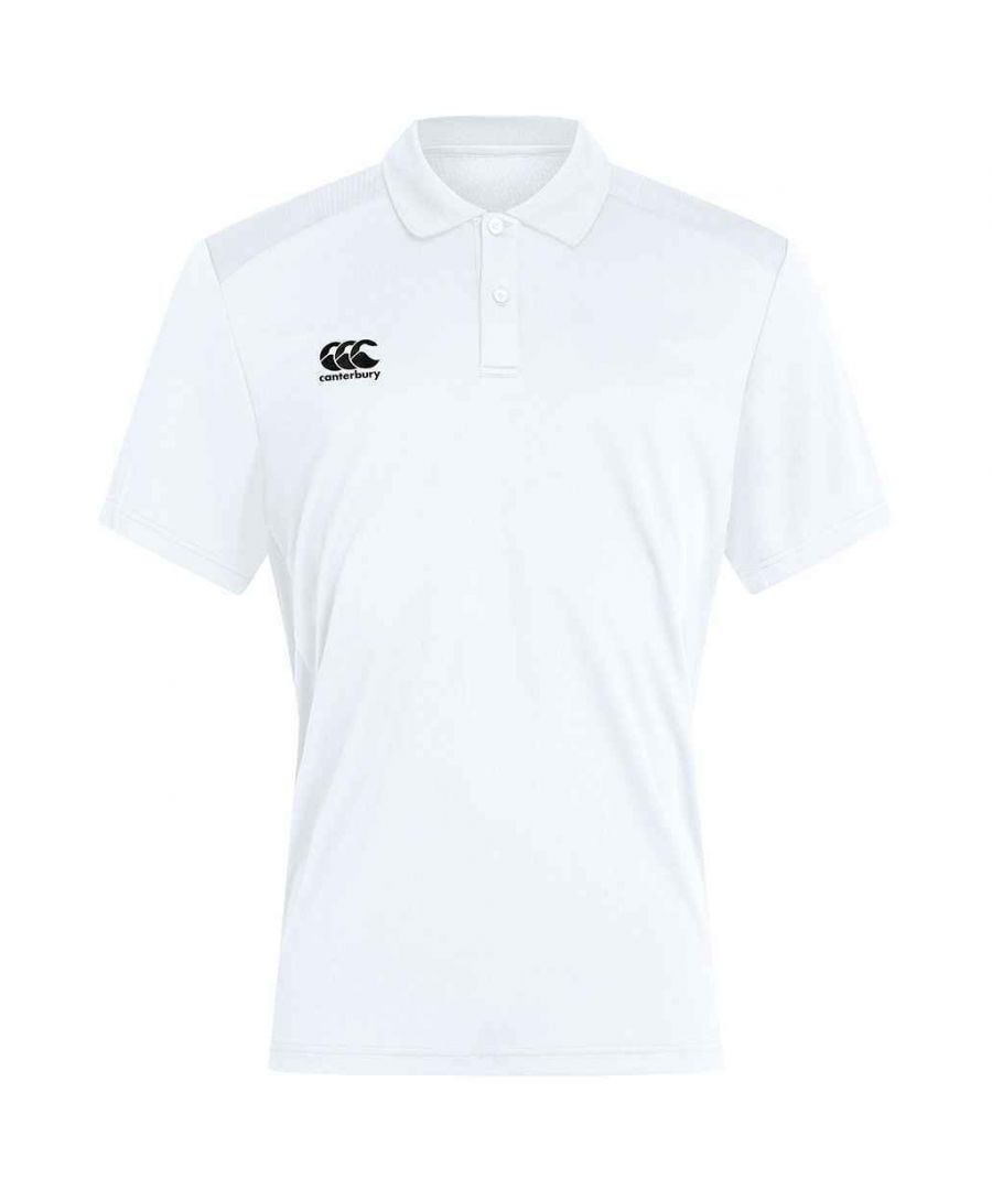 Image for Canterbury Mens Club Dry Polo Shirt (White)