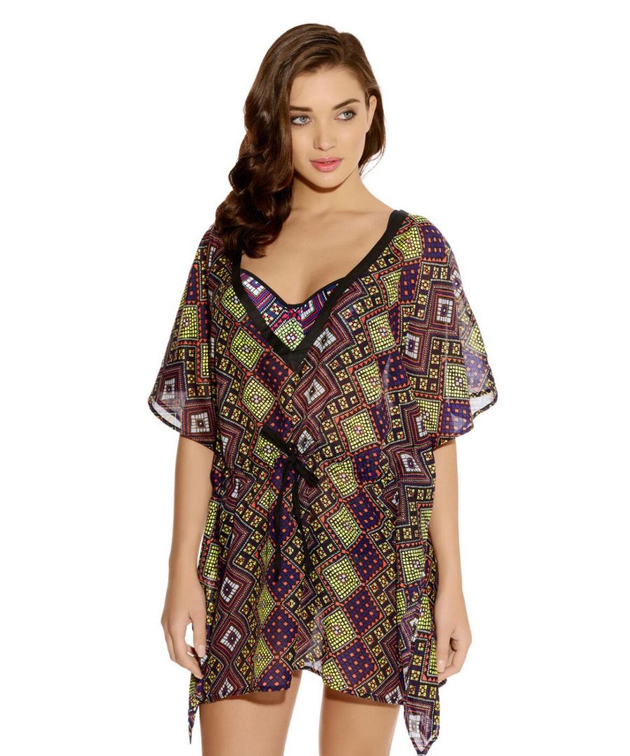 Freya Womens 3258 Byzantine Kaftan - Multicolour - Size 8 UK