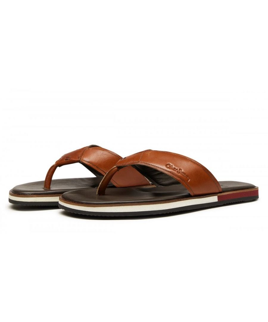 The Saltash sandal is a significant step up from the standard summer flip flop. The tan calf leather upper has a light padding and is lined in calf leather on a cushioned leather insock, all on a practical rubber sole. \nCalf leather footbedAntiqued calf leather upperLightweight EVA midsoleOS rubber soleDebossed branding on strap\nMade in India\n\n\n\nSALTLETAN\n\n\n\n 