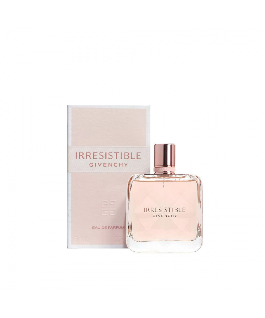 Irresistible Givenchy, a fragrance that definitely invites you to let go. A floral-woody and fruity fragrance that plays with the contrast between two opposite accords of luscious Rose and radiant Blond Wood. This effervescent Rose reflects the fragrance of a naturally irresistible woman with strong magnetic charm, so electrifying that we only want to follow her. She is radiant and draws you into a release dance with liberating vibes. An invitation to let go and reveal who you are. For her, life is a dance. Please note: UK Shipping only.