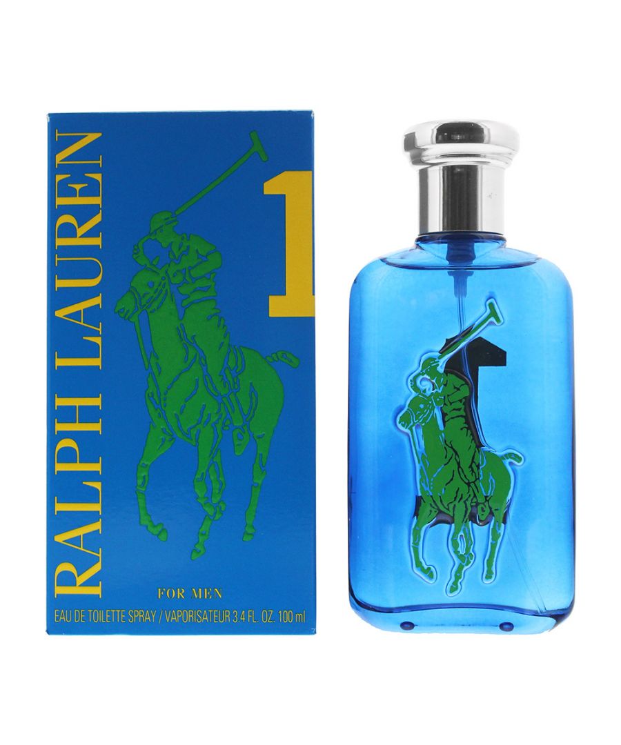 Ralph Lauren Big Pony 1 Blauw voor heren Edt Spray