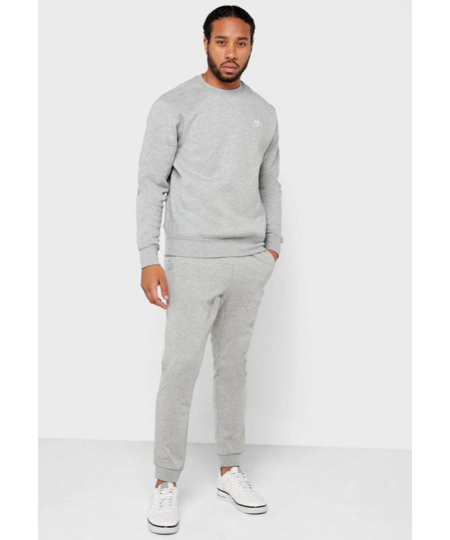 nike grey tracksuit sale