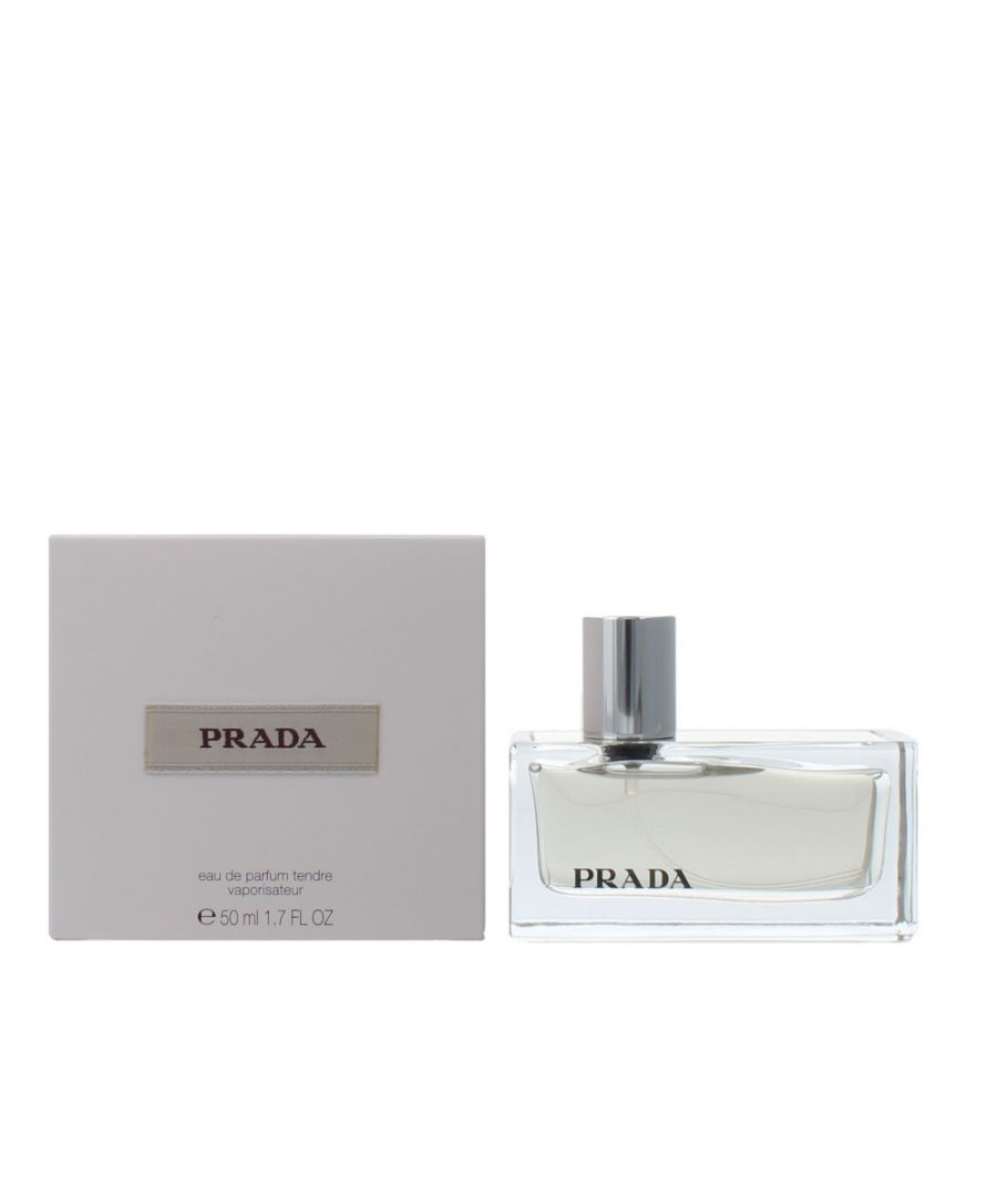 Tendre by Prada is a sweet woody citrus fragrance for women. Top notes are mandarin orange, bergamot, neroli and lemon. Middle notes are tea leaf, tahitian vetiver, indian jasmine and guatemalan cardamom. Base notes are indonesian patchouli leaf, benzoin, virginia cedar, sandalwood and french labdanum. Tendre was launched in 2006.