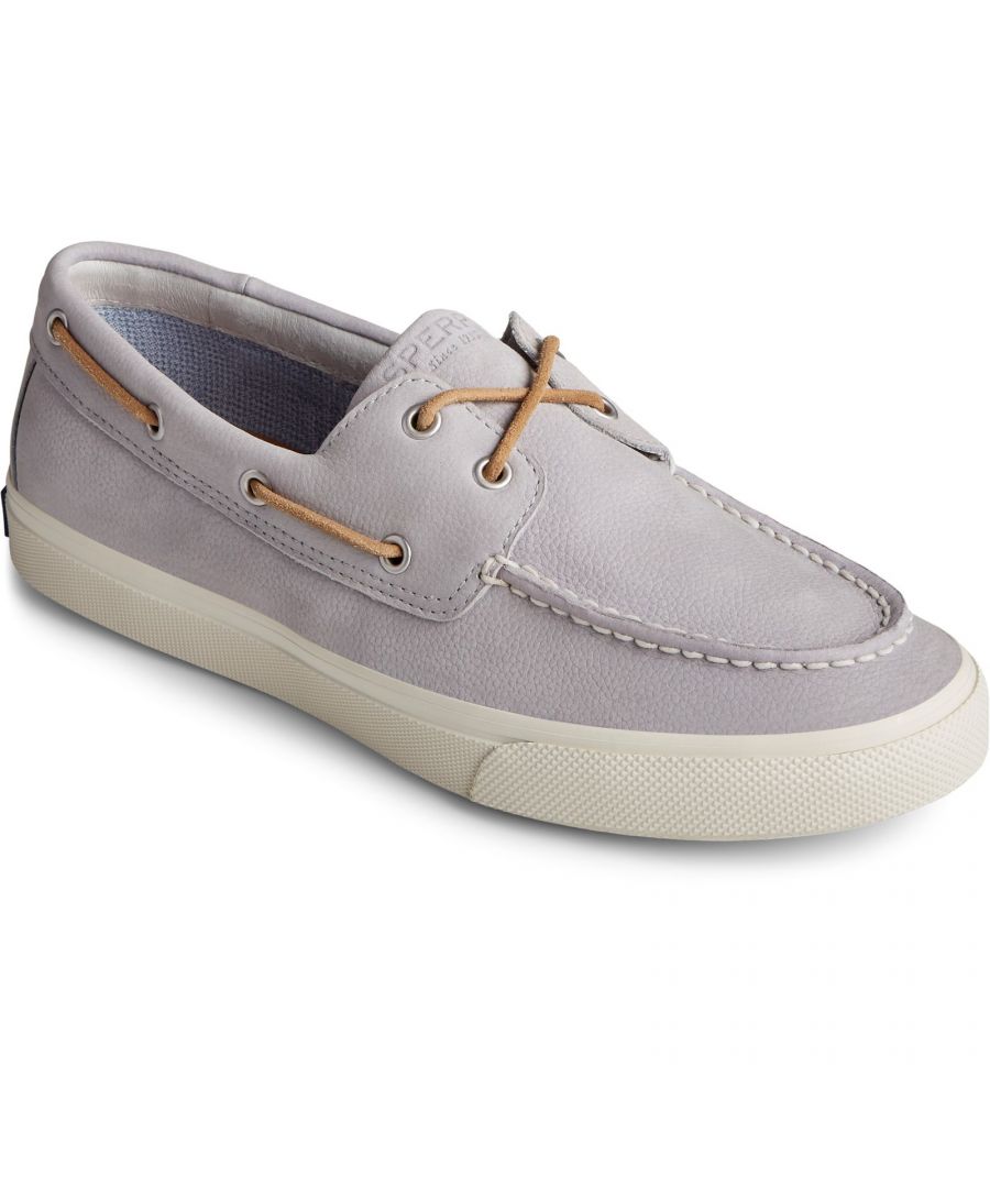 Image for Sperry Bahama Plushwave Male Lace Mens Shoes GREY