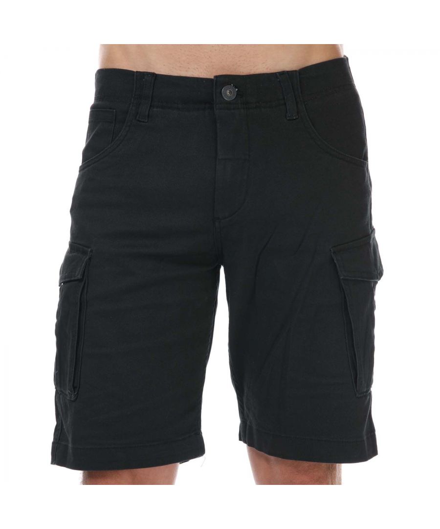 Image for Men's Jack Jones Basic Cargo Shorts in Black