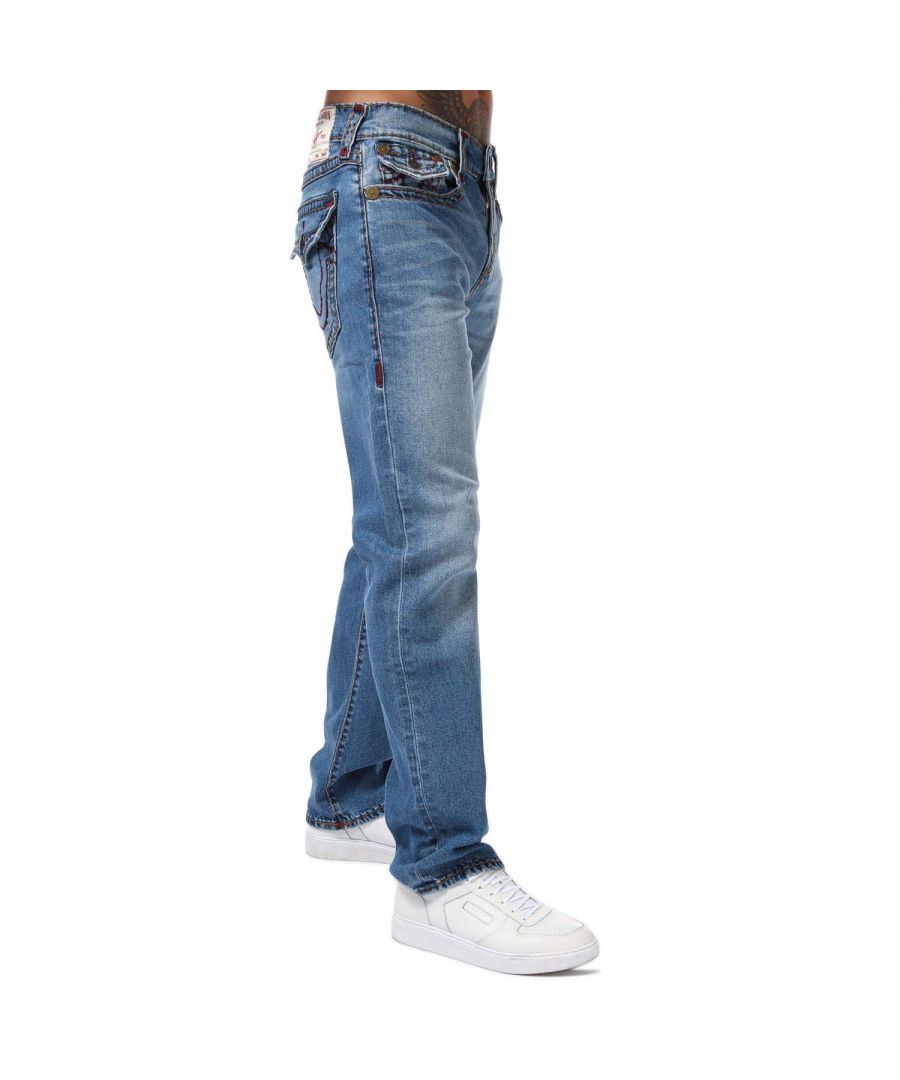 True Religion Ricky Super T jeans met rechte pijpen voor heren, denim