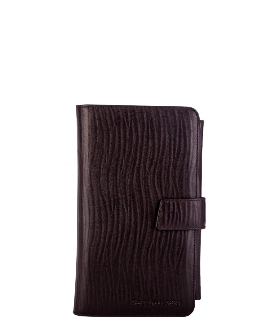 Image for EMBOSSED LEATHER CARD & DOCUMENT CASE