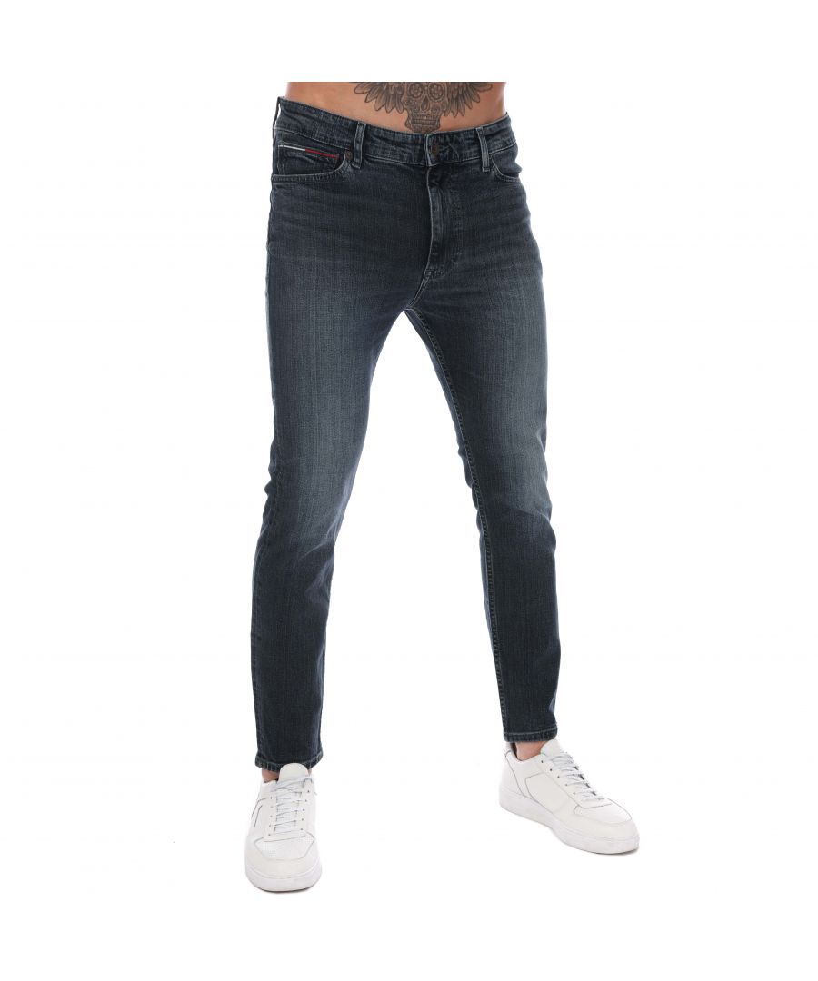 Tommy Hilfiger Simon skinny jeans voor heren, marineblauw
