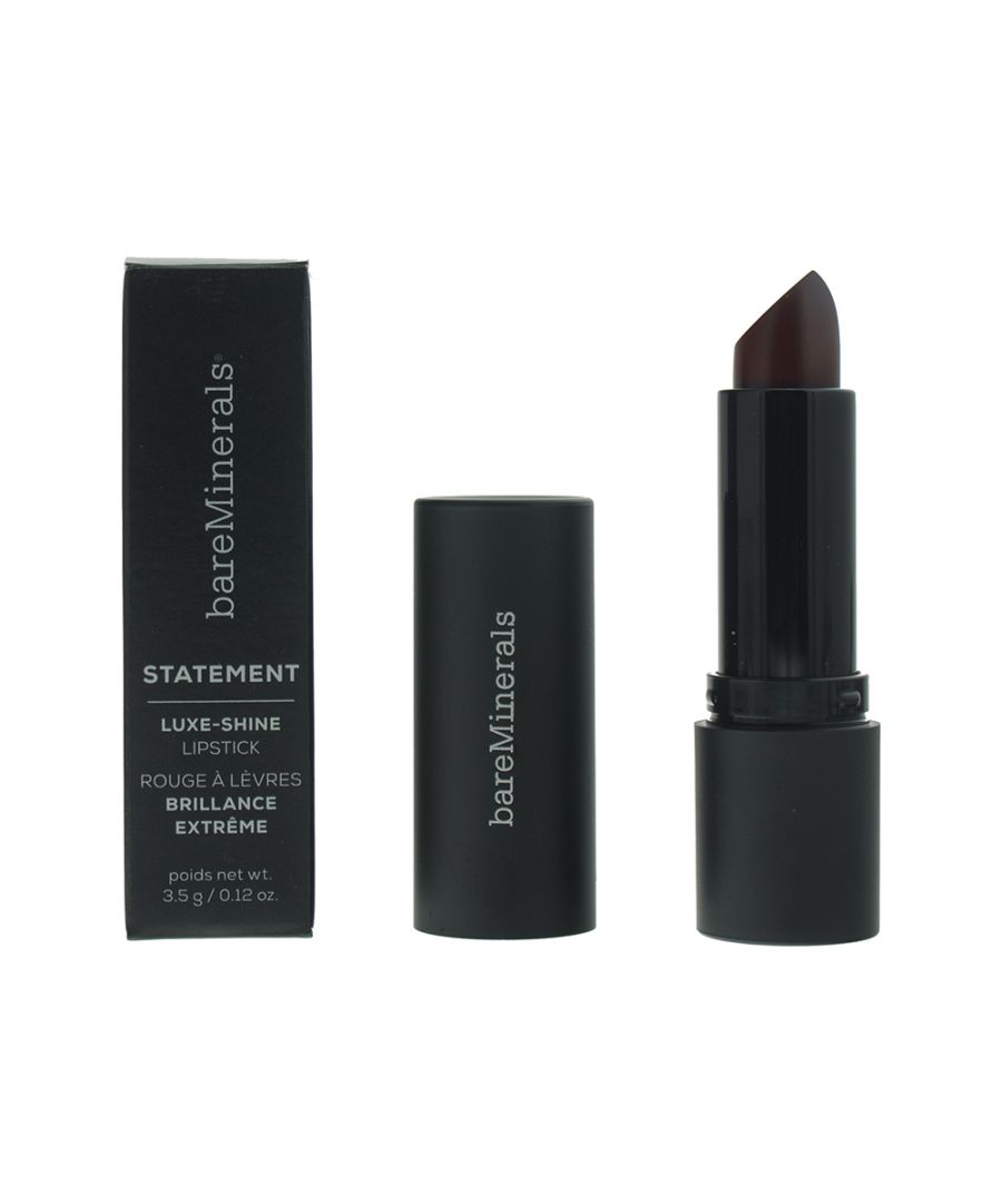 Bare Minerals Statement Luxe-Shine is a full coverage lipstick that has a stunning shine finish and is enriched with mango butter and rapeseed oil to ensure lips are cared for as well as coloured. Last all day and come in more shades.