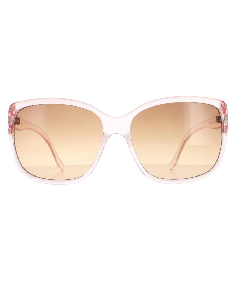 Calvin Klein Butterfly Womens Crystal Rose Brown Gradient CK20518S  CK20518S are a sleek butterfly style crafted from lightweight acetate. Slender temples feature the Calvin Klein logo for authenticity.