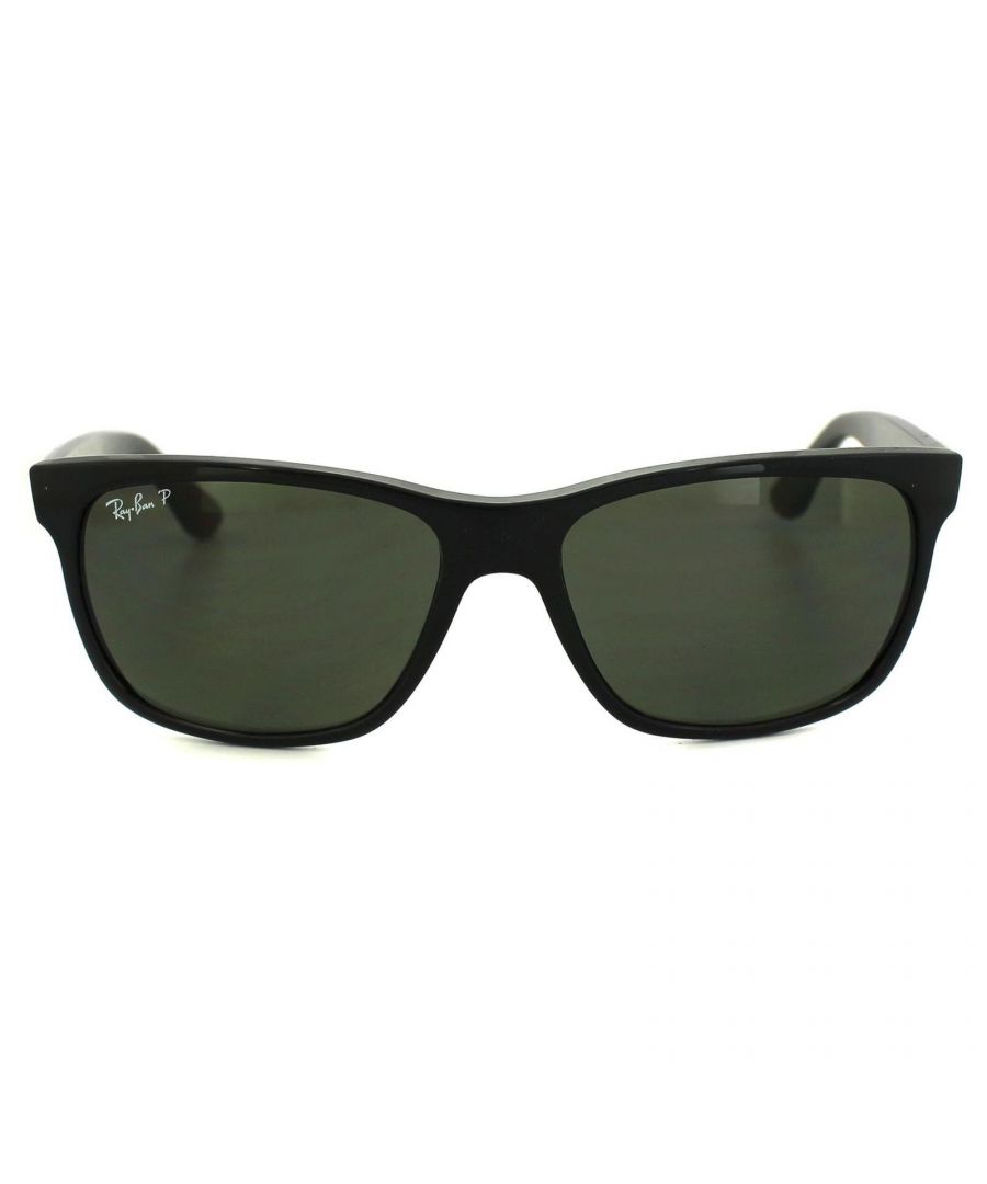 Image for RayBan Sunglasses 4181 601/9A Black Polarized Green