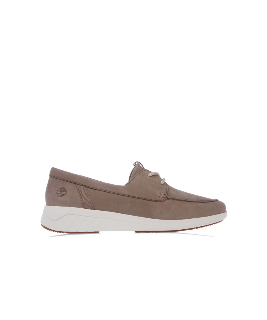 Image for Women's Timberland Bradstreet Ultra Boat Shoes in Taupe